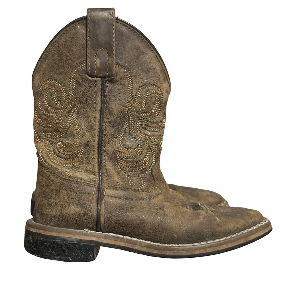 Smoky Mountain Boot Brown Leather Cowgirl Boots Size 12 Western Country Rodeo